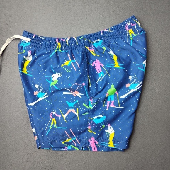 chubbies Other - Chubbies Swim Trunks Mens Medium Skiers Skiing Shorts Lined Drawstring Pockets